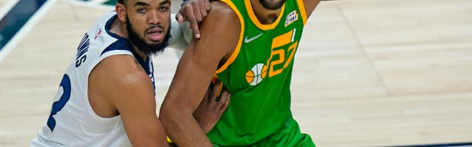  森林狼交易得到戈贝尔组双塔阵容  